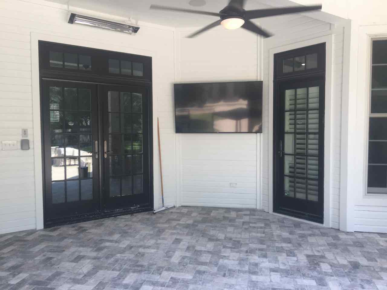 Custom Style Andersen Doors with Terratone Exterior